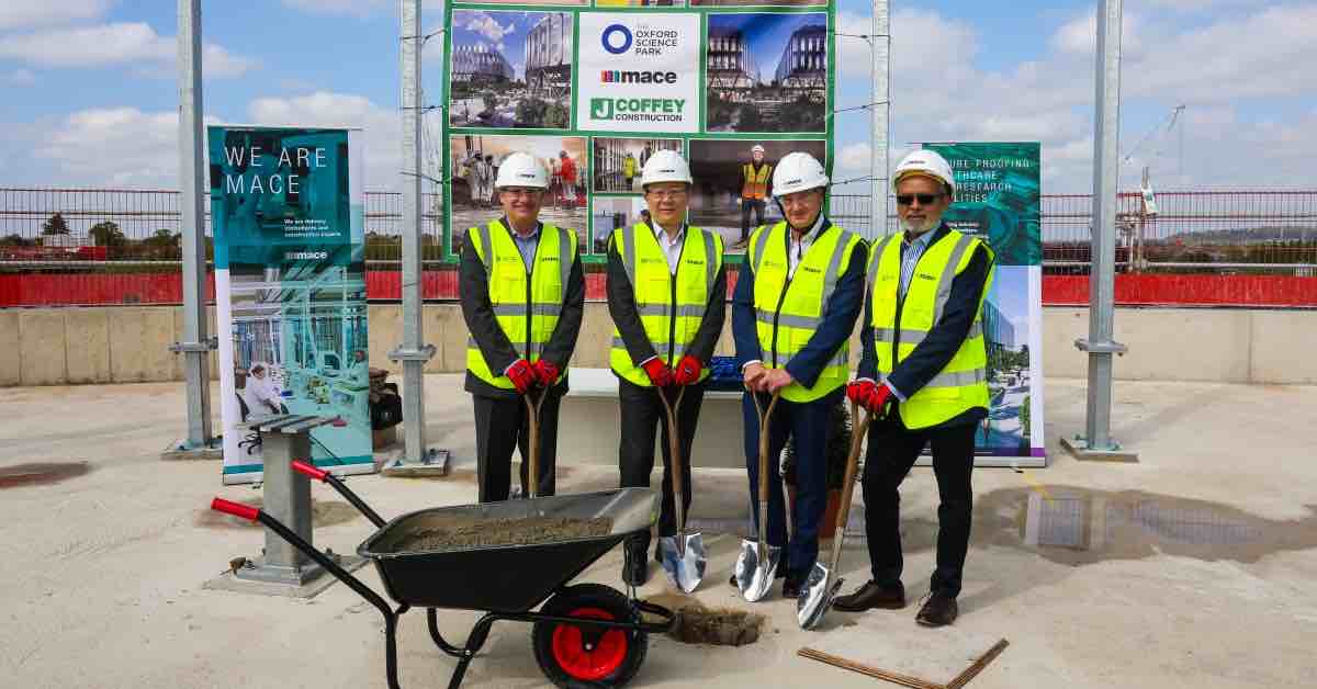 Topping out held at The Daubeny Project