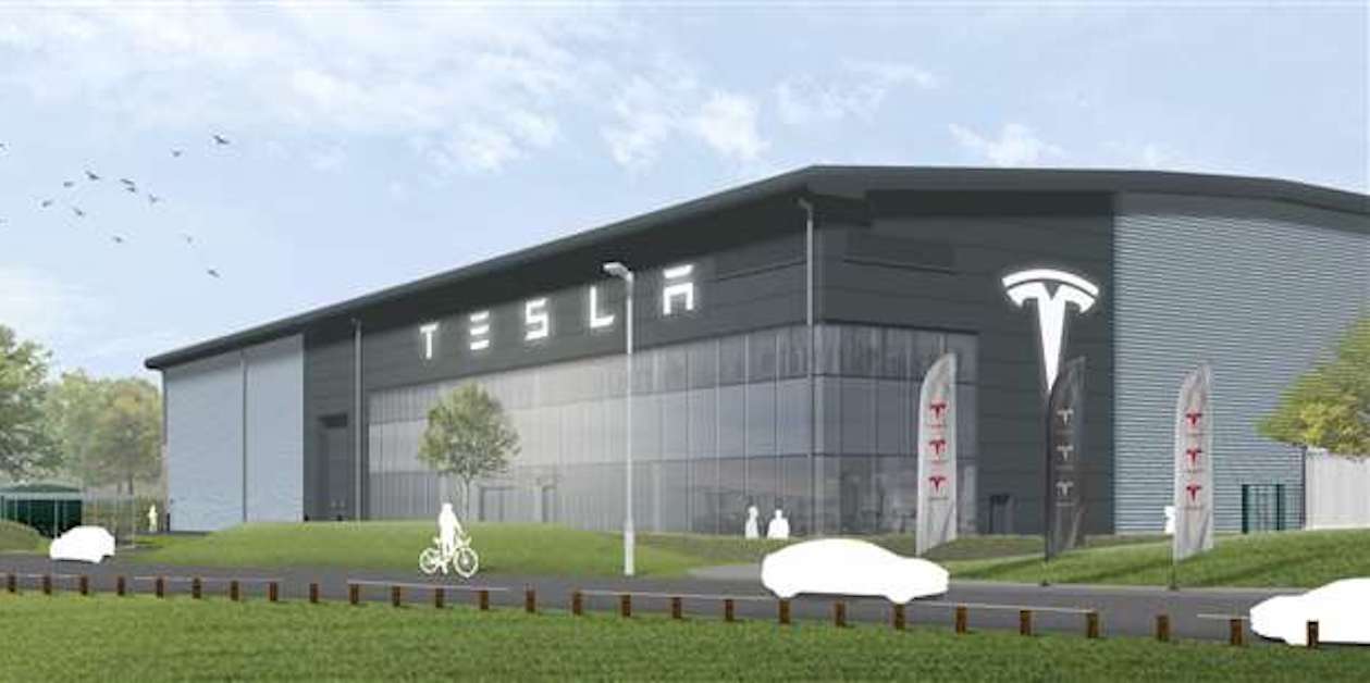Tesla dealership plans submitted to South Cambridgeshire District Council