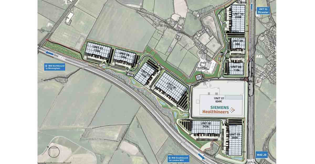 166, 000 sq m of industrial planned for Bicester