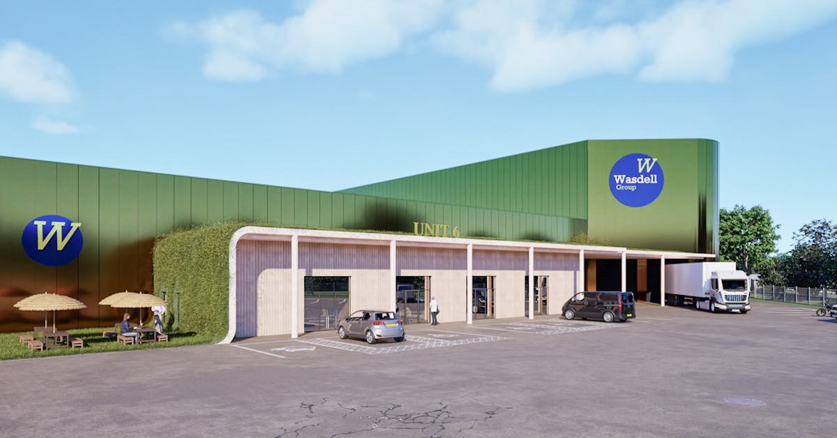 Permission granted for modern redevelopment of Wasdell packaging plant