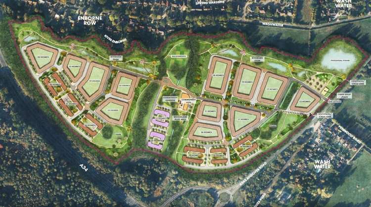 350 homes planned for the Newbury-Basingstoke border