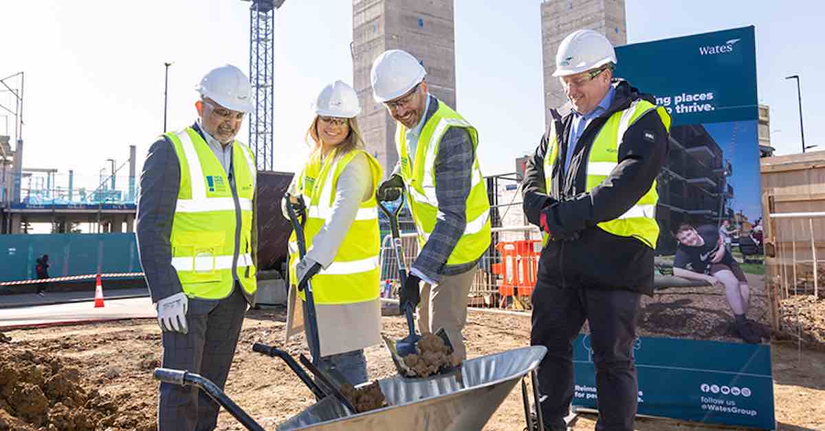Ground broken at site for 54 affordable homes