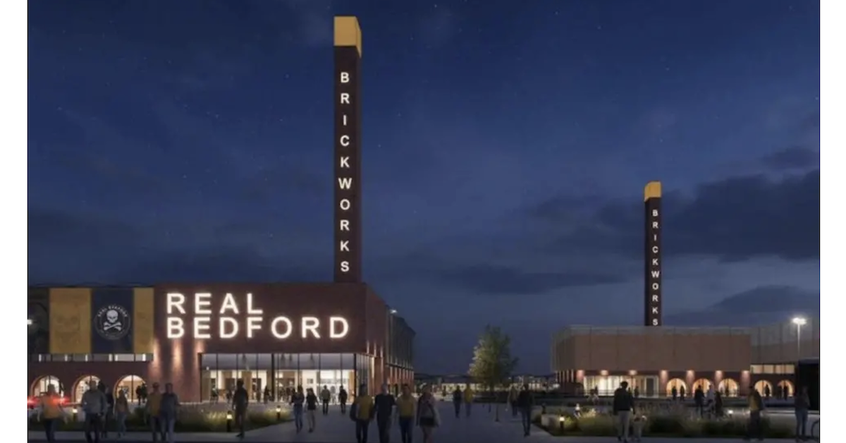 Real Bedford FC unveils plans for new stadium
