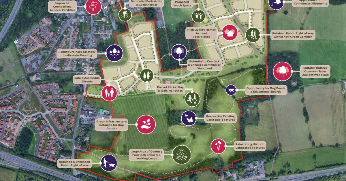 Taylor Wimpey prepare plans for Manor Farm Tongham