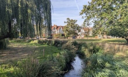 Beverley Brook Barnes restoration complete
