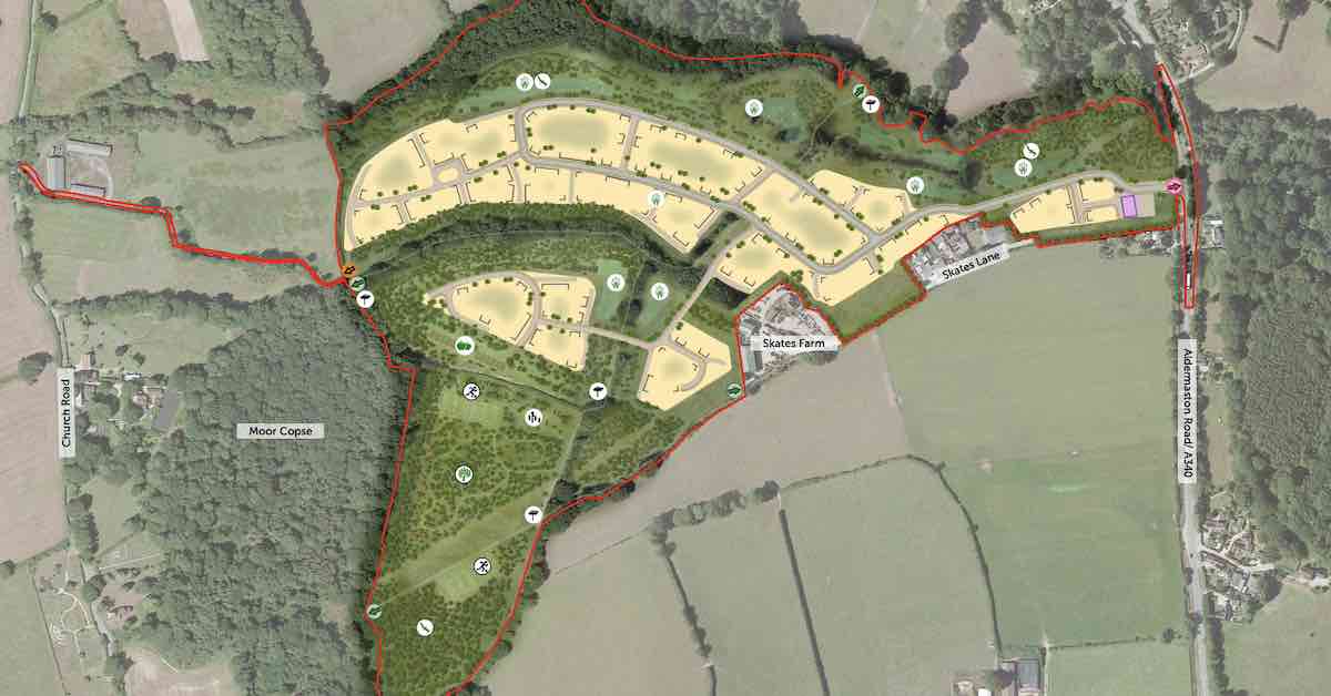 Bewley plans up to 245 homes at Tadley