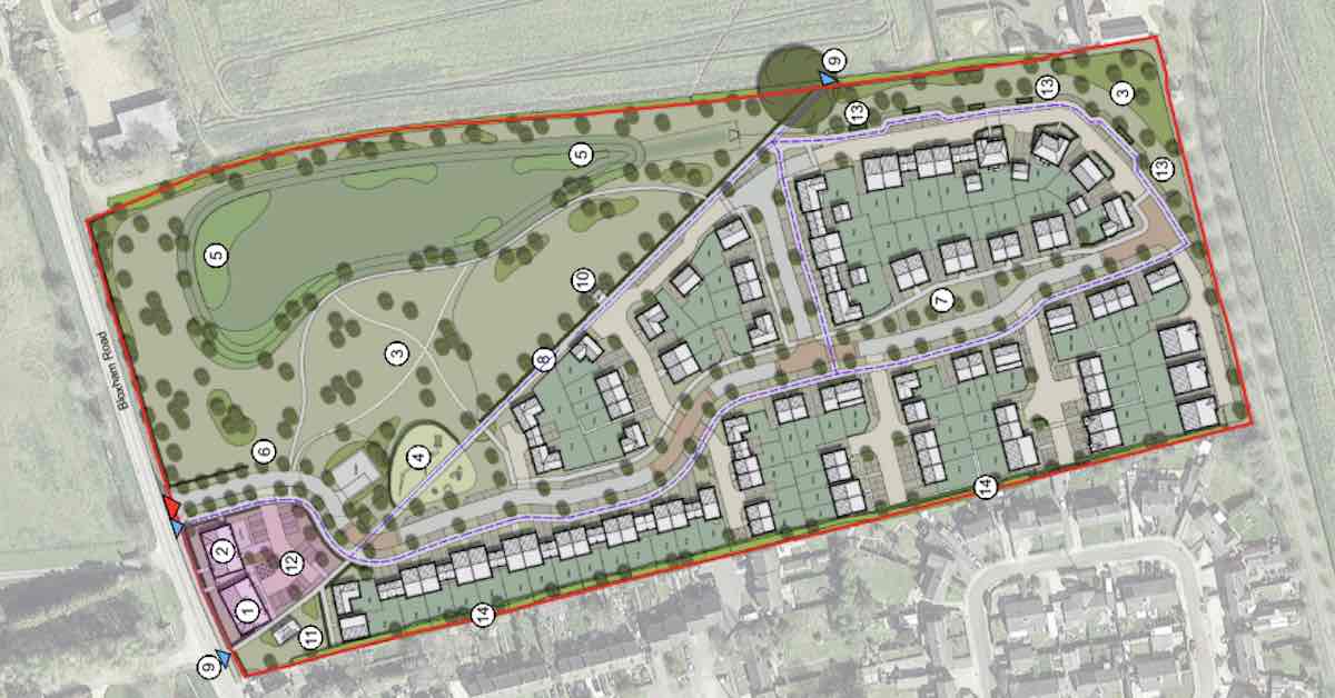 Refusal recommended for 90 homes plan