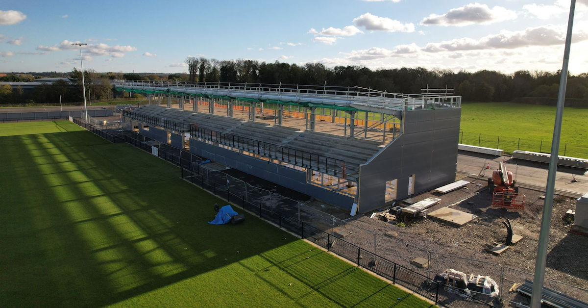 New Sawston Stadium could be in use by Christmas