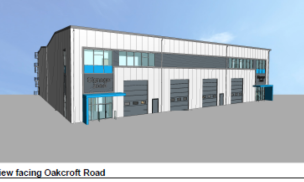 Typhoon Business Centre, Chessington replacement approved