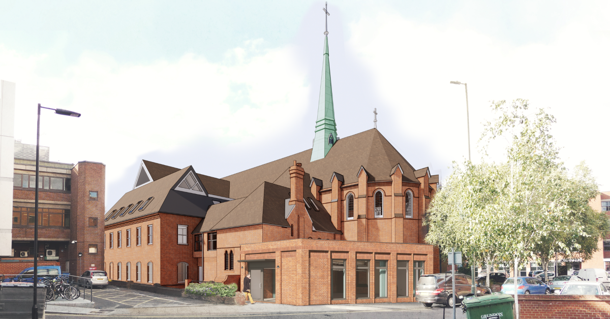 First phase of Christ Church Woking redevelopment moves forward