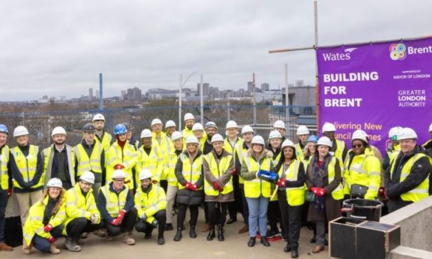 Church End topping out celebrated