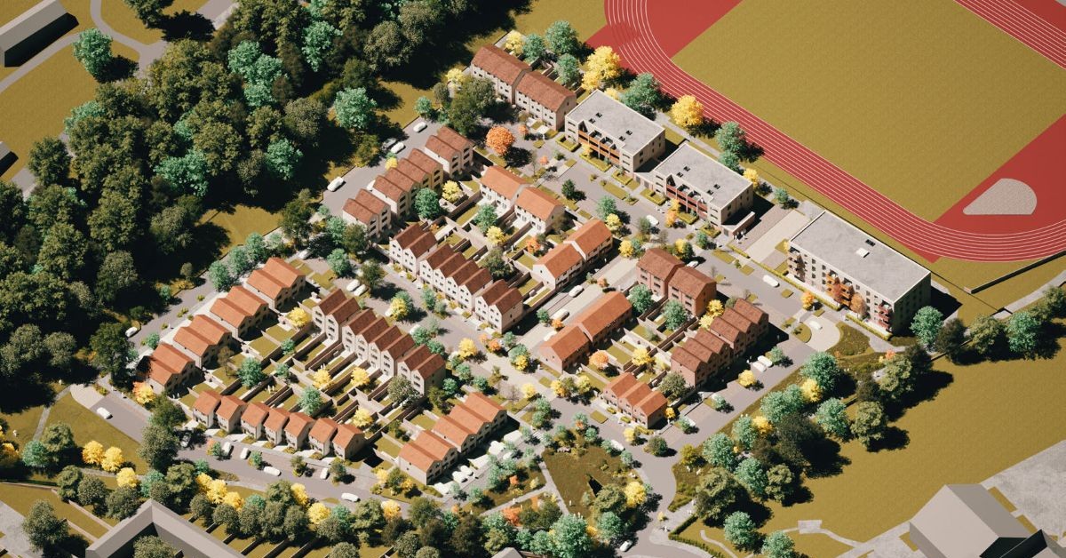 Crawley approves 130 new homes on former school site