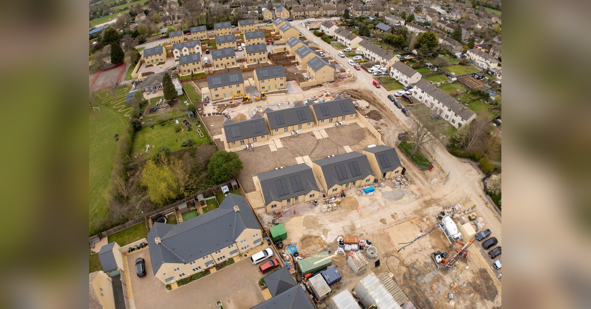 South Cerney regeneration progresses as first residents move in