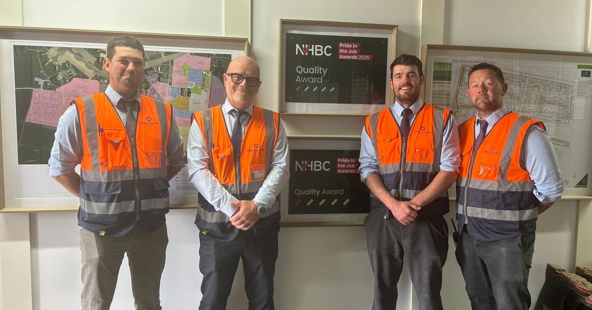Dorchester Living celebrates back-to-back NHBC awards