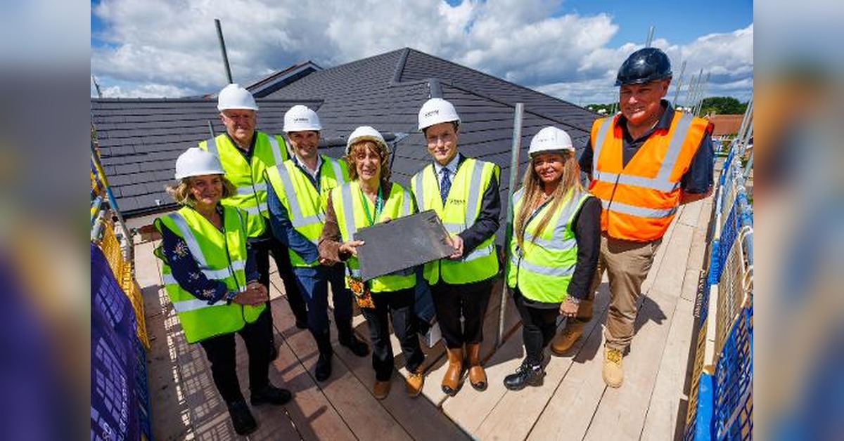 61 Stalham care homes top out