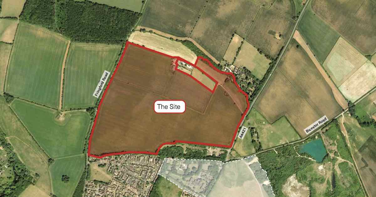 750-home scheme for Bicester
