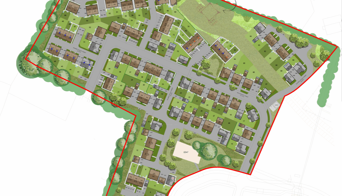 Application submitted for 94 homes in Gloucestershire