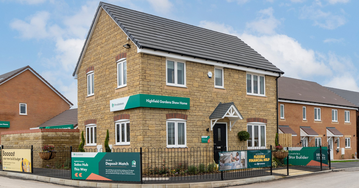 Last six Persimmon properties available in Trowbridge