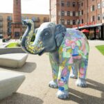 Berkeley Homes development temporarily hosts art for fundraising event