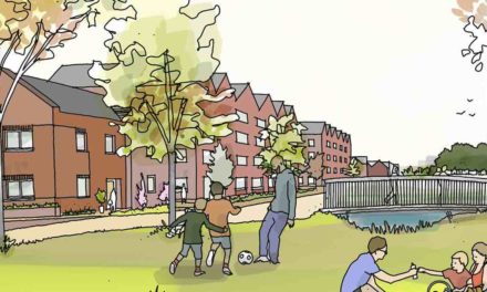 Plans for 500 homes and commercial space go on show