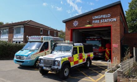 Lingfield Fire Station reopens following extensive redevelopment