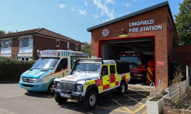 Lingfield Fire Station reopens following extensive redevelopment