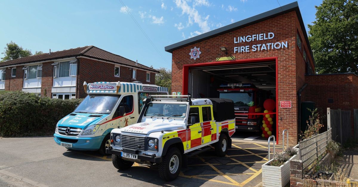 Lingfield Fire Station reopens following extensive redevelopment