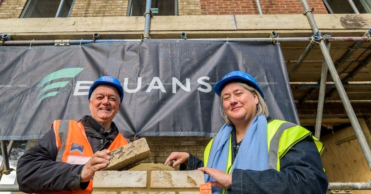 51 affordable Oxford homes reach construction milestone