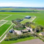 Commercial farm with historic airfield for sale near Cambridge