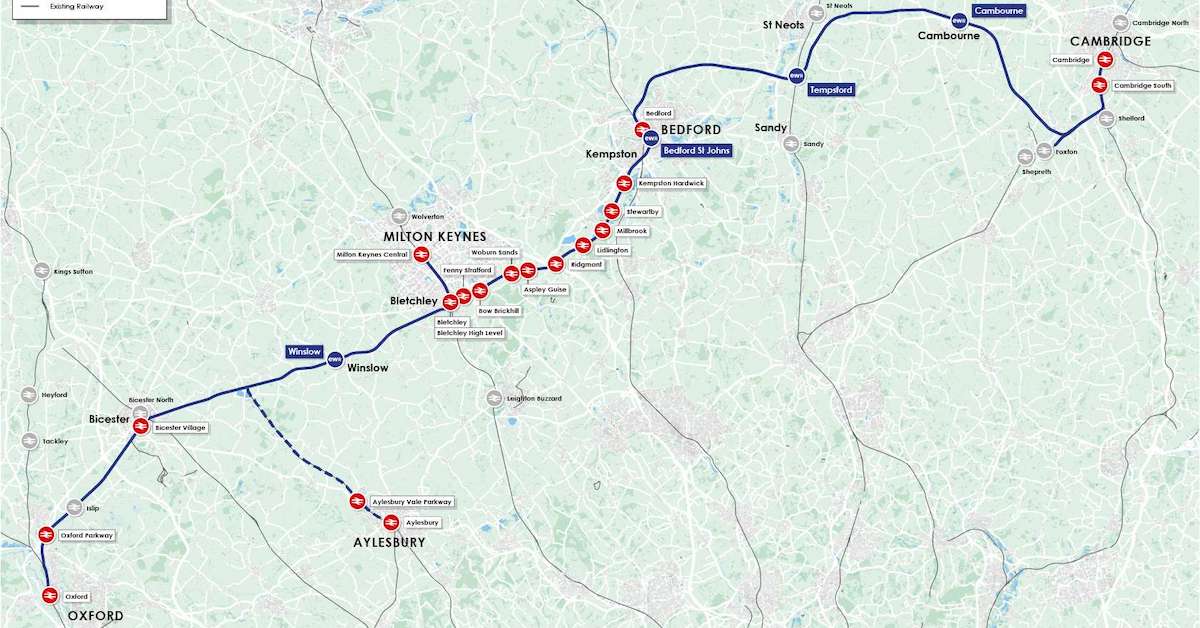 Latest proposals for East West Rail unveiled - UK Property Forums