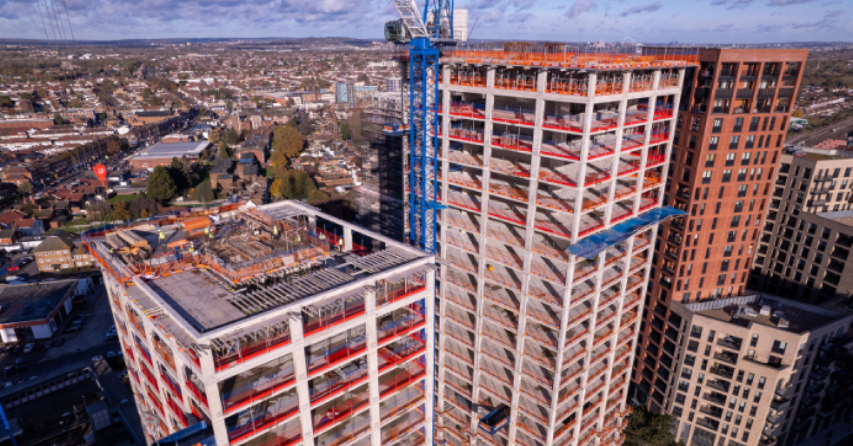 Southall development topping out ceremony heralds new homes