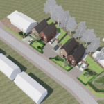 New family homes to replace disused garages in Woodbridge