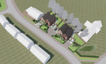 New family homes to replace disused garages in Woodbridge