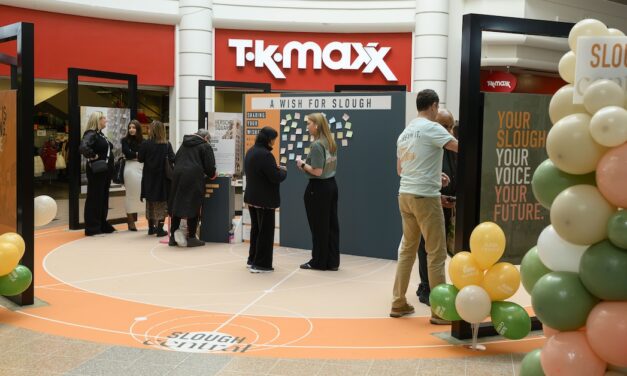 Queensmere centre, Slough closed for regeneration