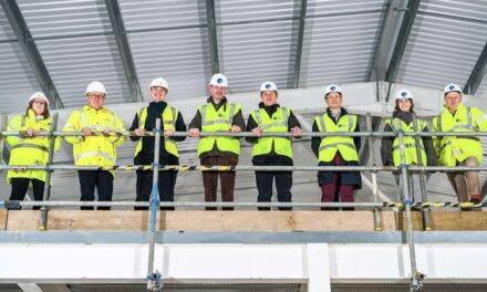 MP inspects progress at Grove Business Park