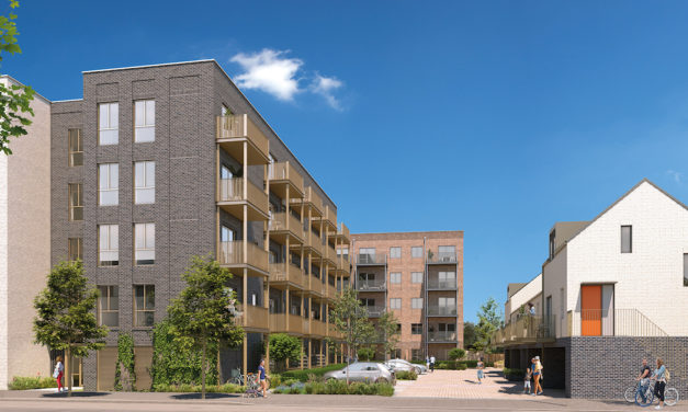 Milestone reached at affordable housing development in Cambridge