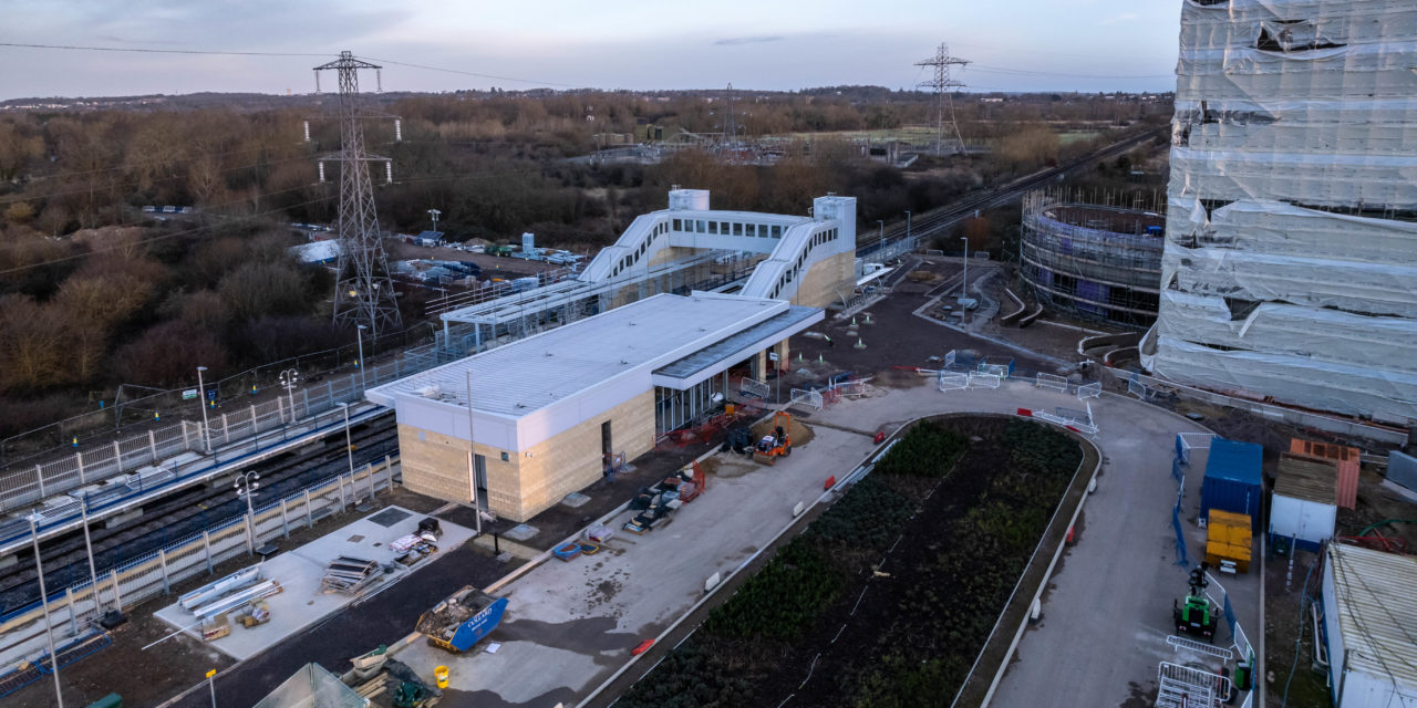New views and video of Green Park Station
