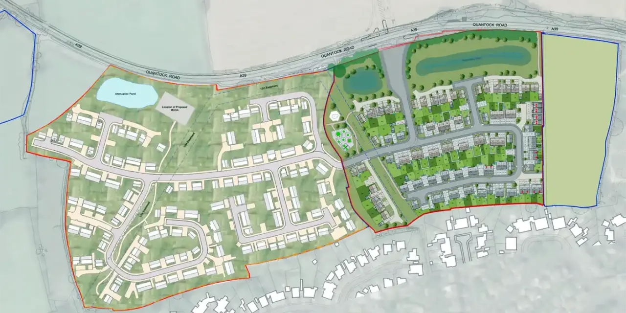 Persimmon gets green light for 300-home scheme in Bridgwater