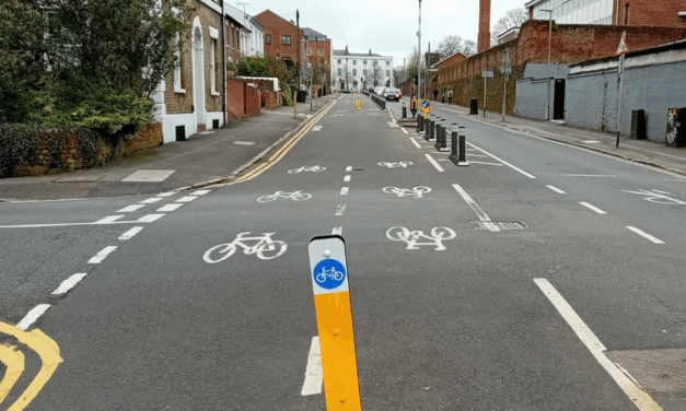Controversial Reading cycle lane may be rearranged