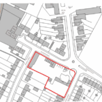 New site hoarding unveiled for 24-home Cheltenham scheme
