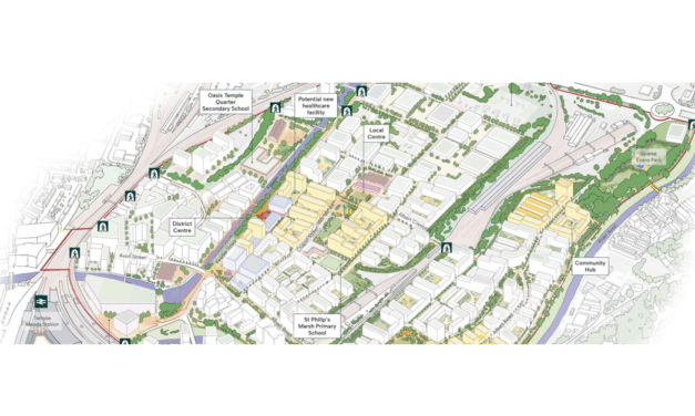 Section of Bristol Temple Quarter sees final masterplan published