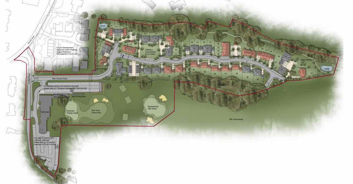 50-home scheme at Sonning Golf Club wins approval