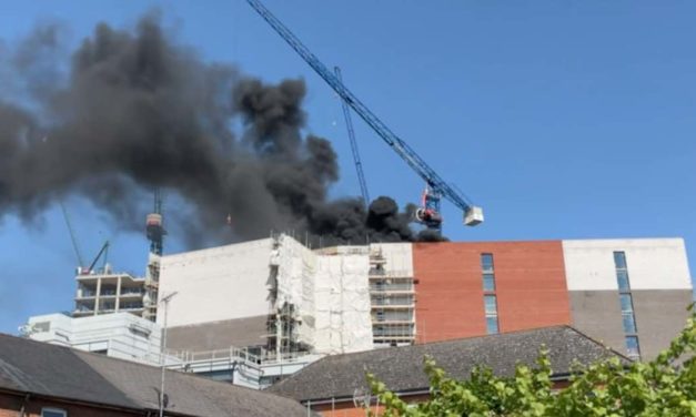 Fire won’t delay completion of Station Hill flats