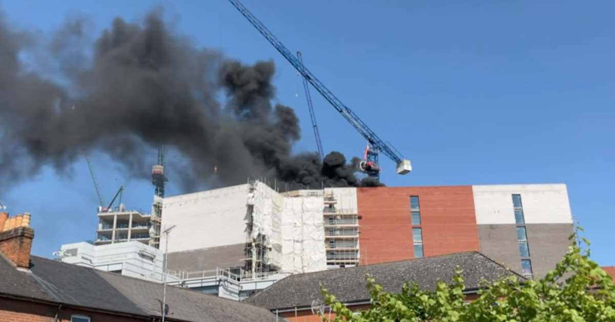 Fire won’t delay completion of Station Hill flats