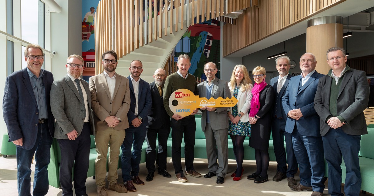 Work on £18 million Stowmarket Innovation Gateway complete