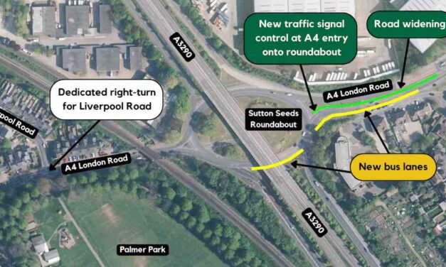 New bus lane planned for congested route into Reading