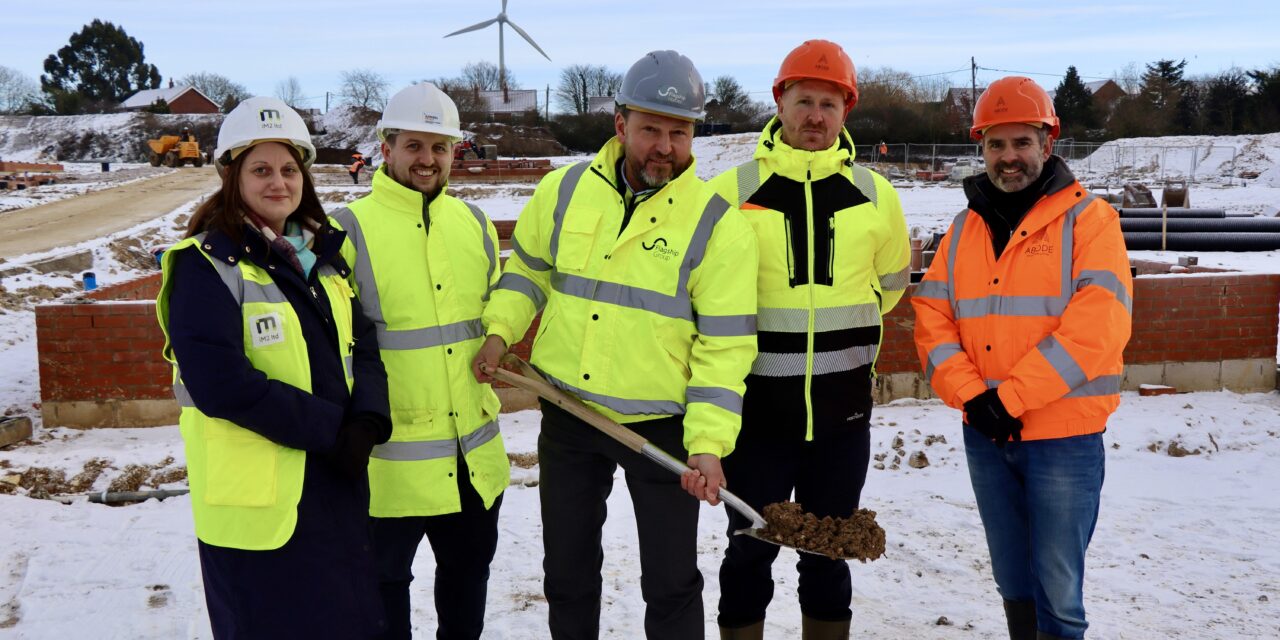 New affordable homes break ground in Swaffham, Norfolk
