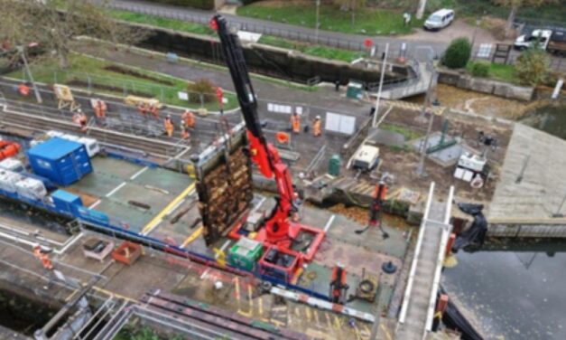 Teddington Launch Lock refurbishment project