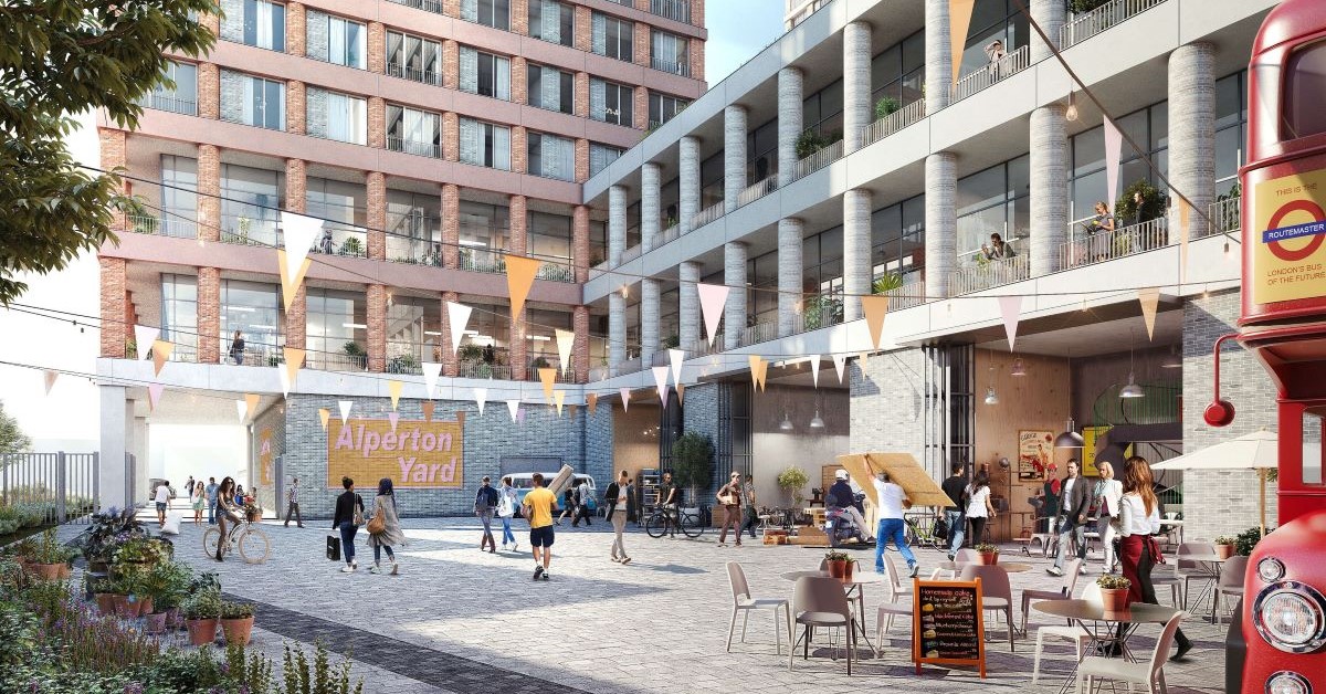 Alperton development tops out