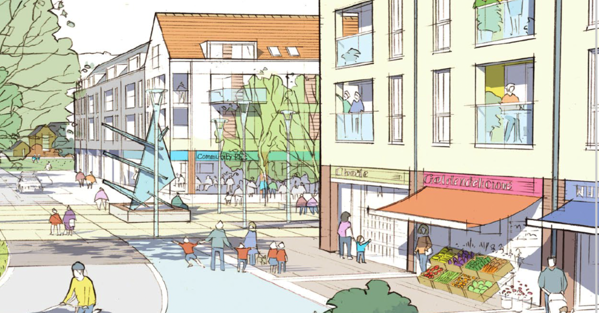 Vistry make progress at the Landings, Ford Airfield